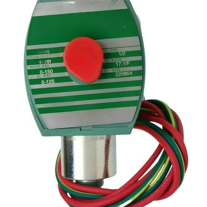 8210G087 клапан из нержавеющей стали 1/2 дюйма 2-позиционный 2-ходовой электромагнитный клапан