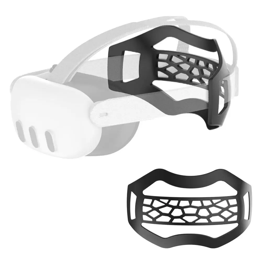 

Head Strap for Quest 3 Soft TPU Elite Strap Back Pad VR Accessories For Meta Quest 2 / Vision Pro Reduce Head Pressure Accessory