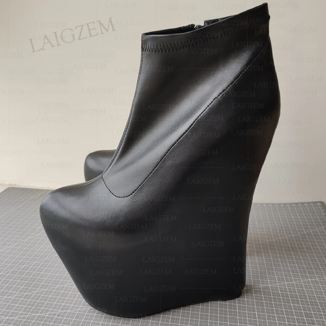 

Женские ботильоны на платформе и высоком каблуке 20 см, размеры 34, 38, 43, 45, 48