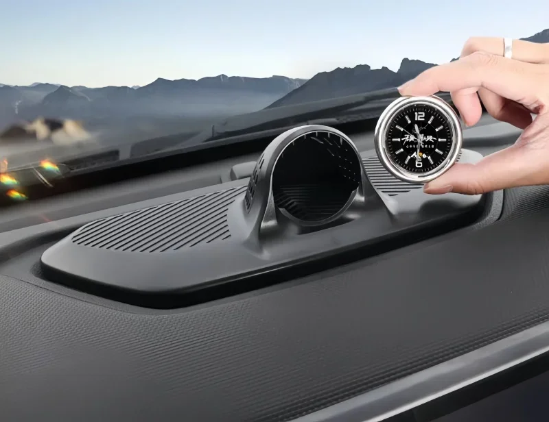 

Для Jetour Traveler T2 23-25 Автомобильная приборная панель Часы на приборной панели Автомобильное центральное управление Часы на приборной панели Аксессуары для интерьера