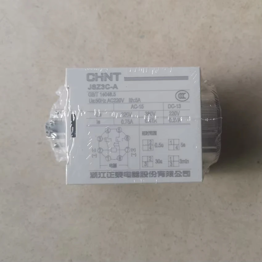 

Реле времени CHINT JSZ3C-A, реле времени включения питания 0. Φ/30s/3min AC220V DC24V AC380V AC110V AC36V AC24V DC12V ST3P реле времени