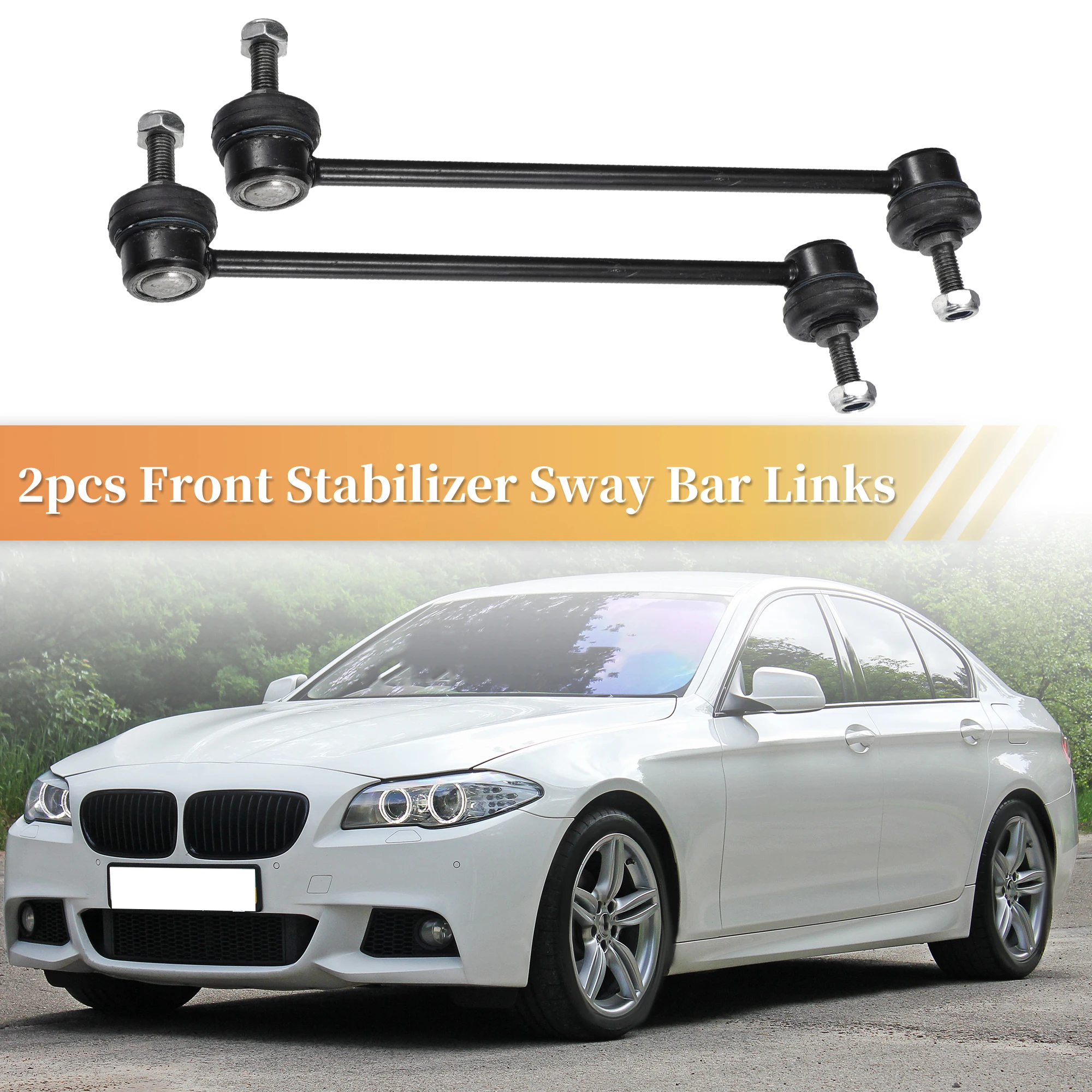 UXCELL 2pcs Front Stabilizer Sway Bar Link for BMW 323Ci No.31351095694/31356780847