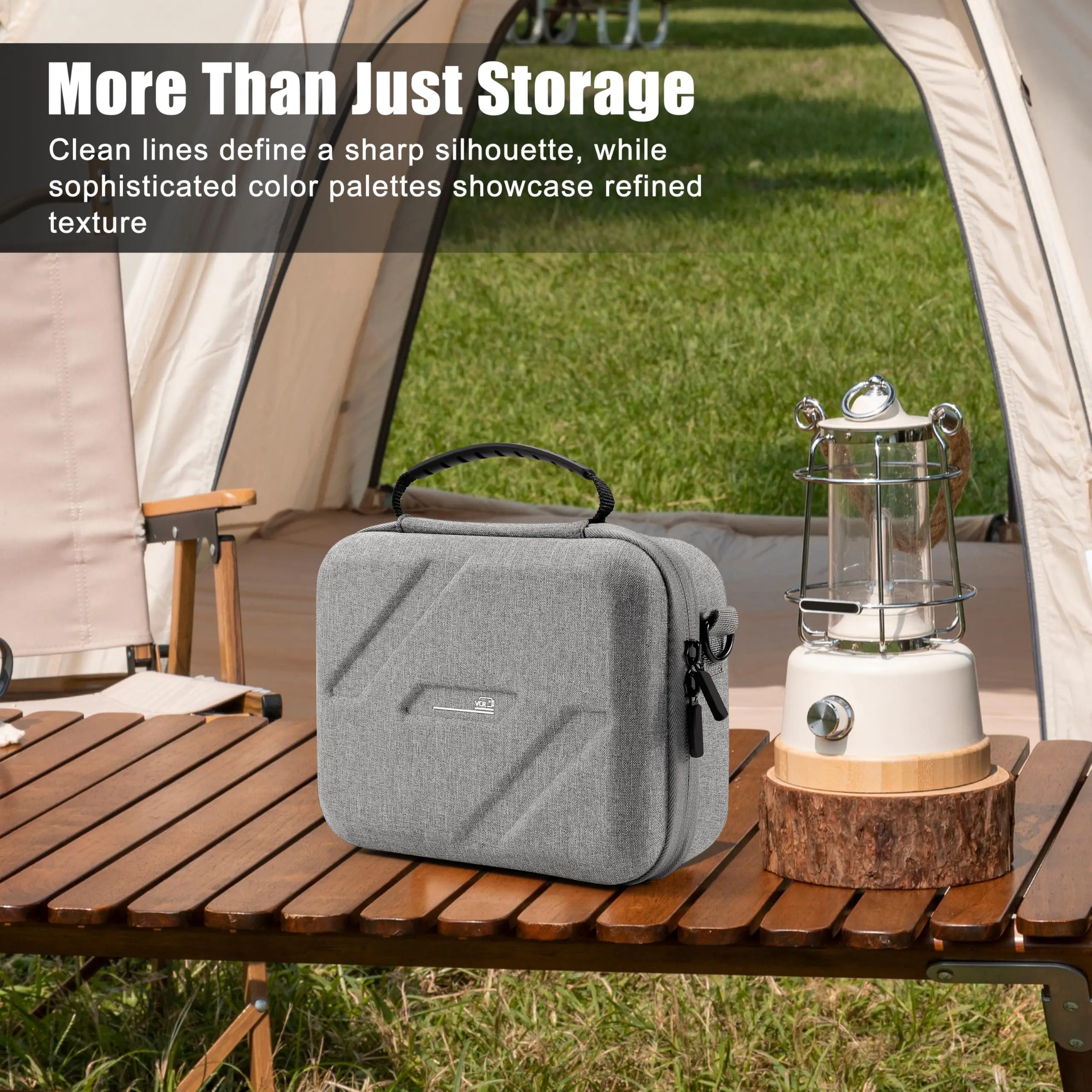 Tragetasche für Insta360 GO Ultra, Nylon-Material, Reisetasche, Schutzhülle, Organizer für Insta 360 GO Ultra-Zubehör – Detail 6