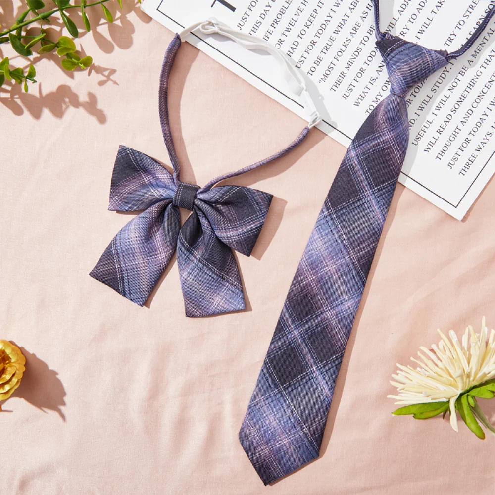 papillon-a-quadri-alla-moda-per-uniforme-jk-cravatta-per-studentesse-accessorio-per-costume-da-marinaio-facile-da-indossare