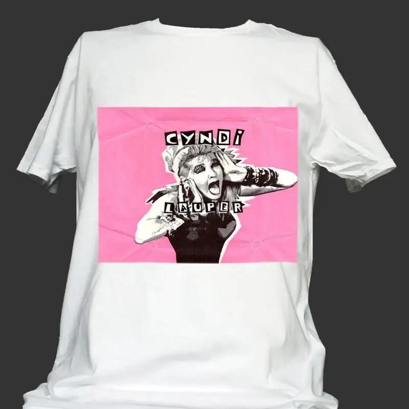 CYNDI LAUPER POP PUNK ROCK T-SHIRT unisex S-3XL