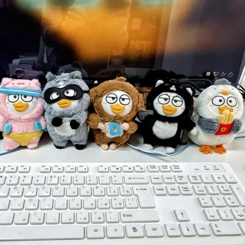 New Blind Box Genuine Xiao Liu Duck Grocery Store Animal Life Picture Series Mystery Box Resin Face Doll Pendant Toy Gift