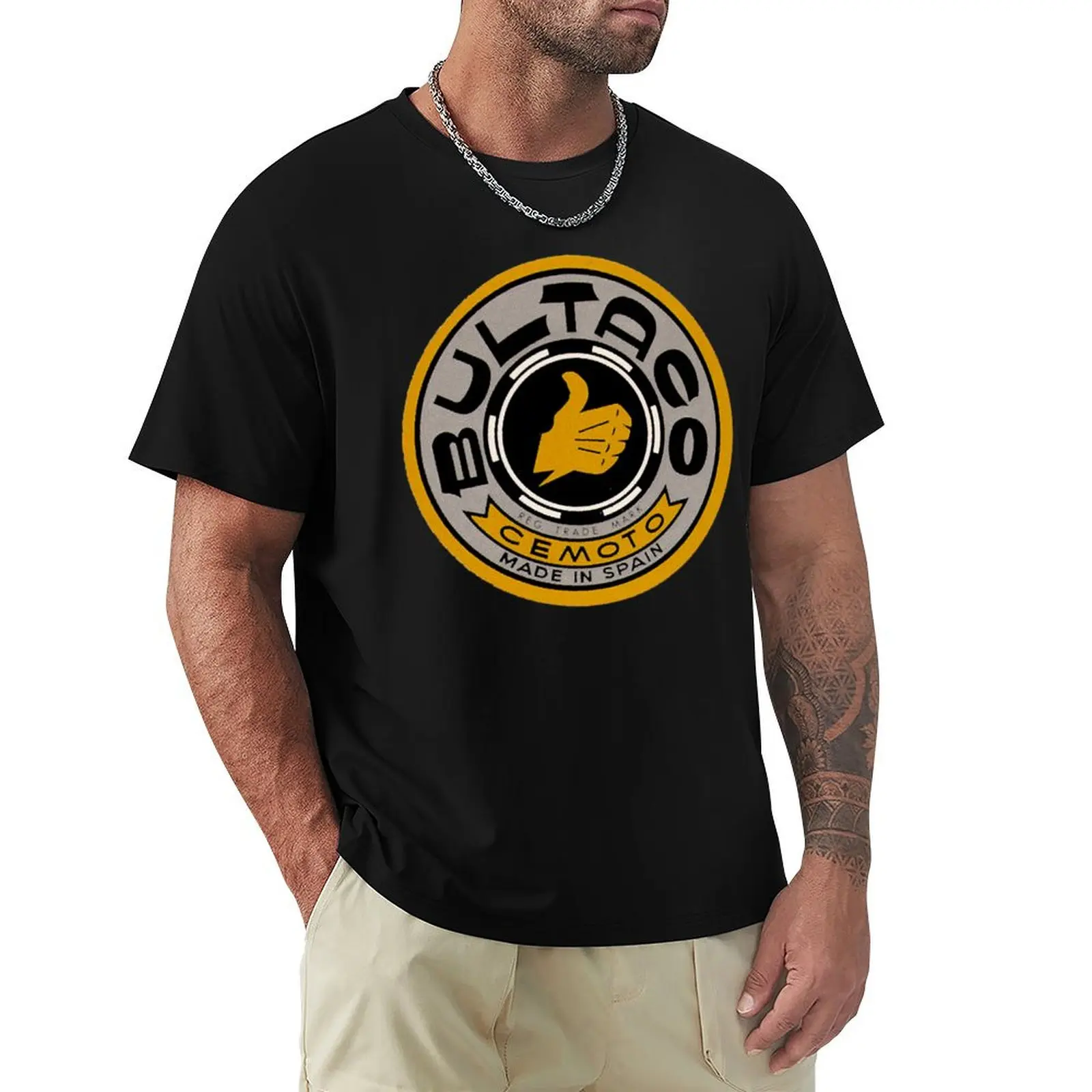 

bultaco T-shirt anime shirts graphic tees Aesthetic clothing mens t shirts pack