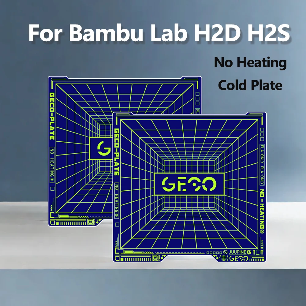 Geco Pla Plate For Bambu Lab h2d H2S build Plate Bed Double Sided