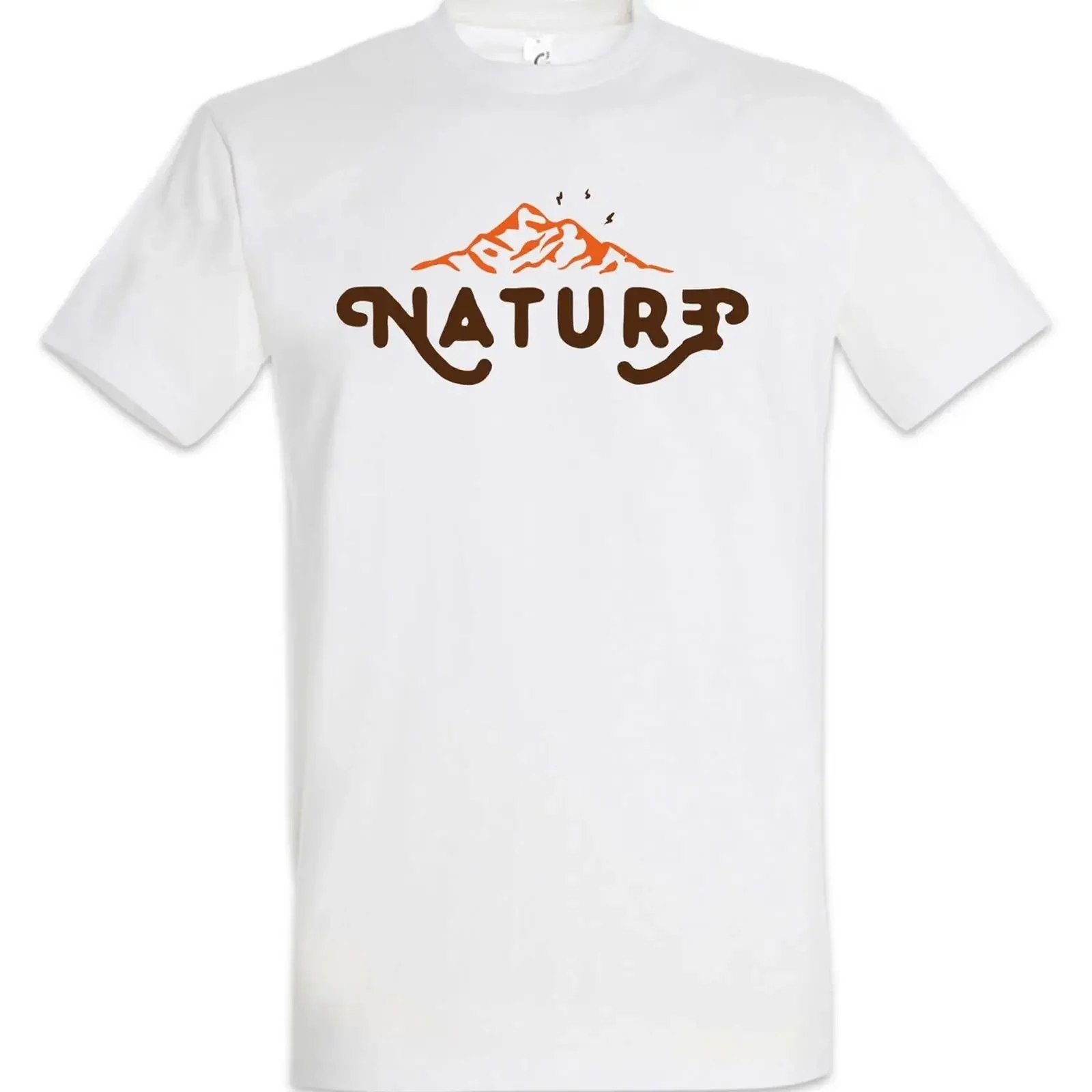 Nature T Shirt Bonfire Campfire Environmental Protection Scout Camping vintage Washed Stylish Casual Breathable fashion