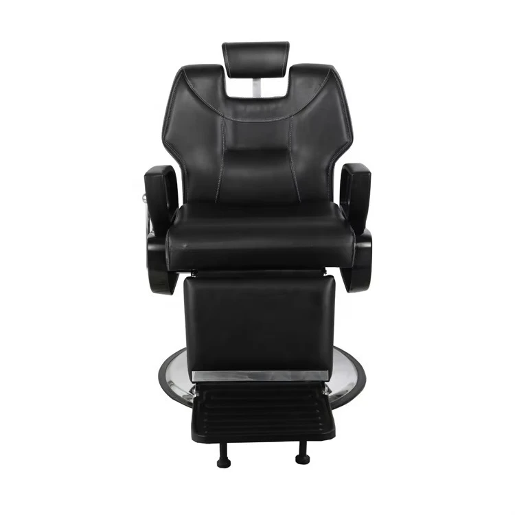 

Heavy Duty Barber Chair Reclining Hydraulic Shaving Chair Barber Hair Stylist Salon Chair for Barbershop