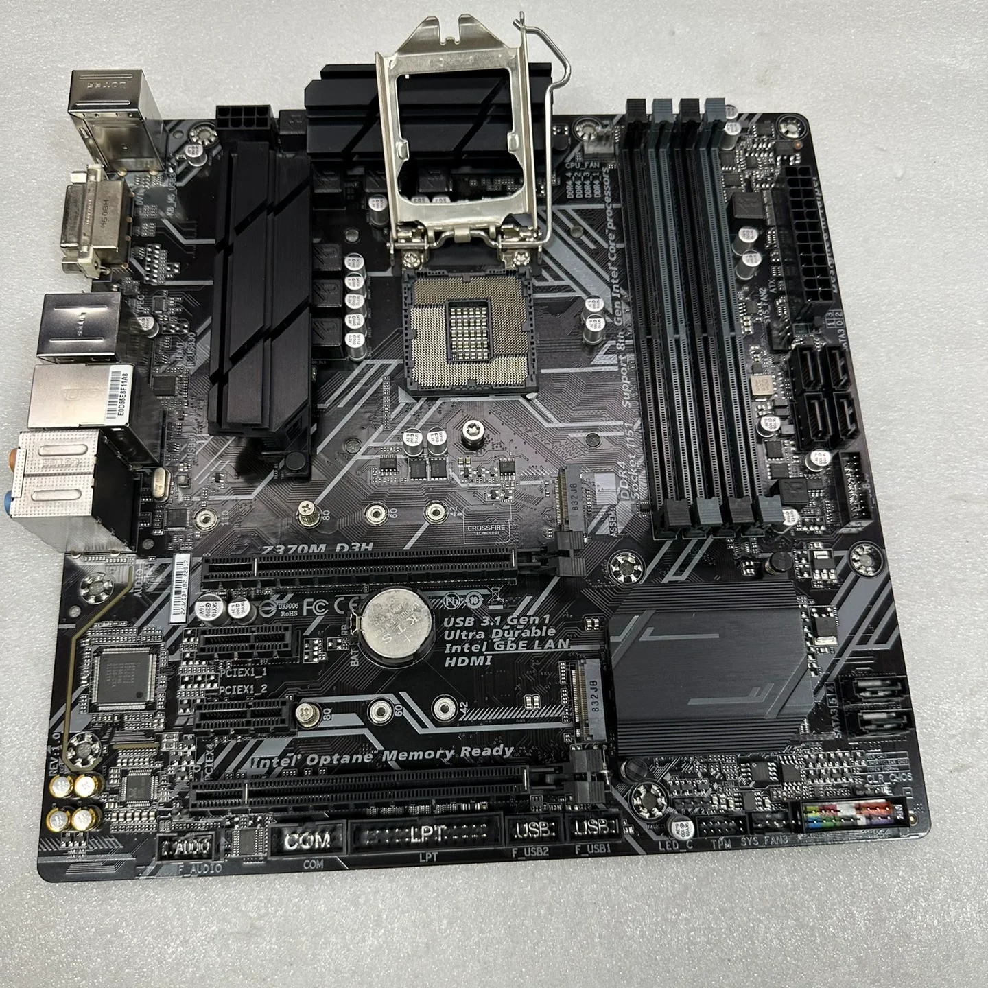 For Gigabyte Z370M D3H Motherboard  LGA 1151 DDR4 M.2 Mainboard 100% Tested OK Fully Work