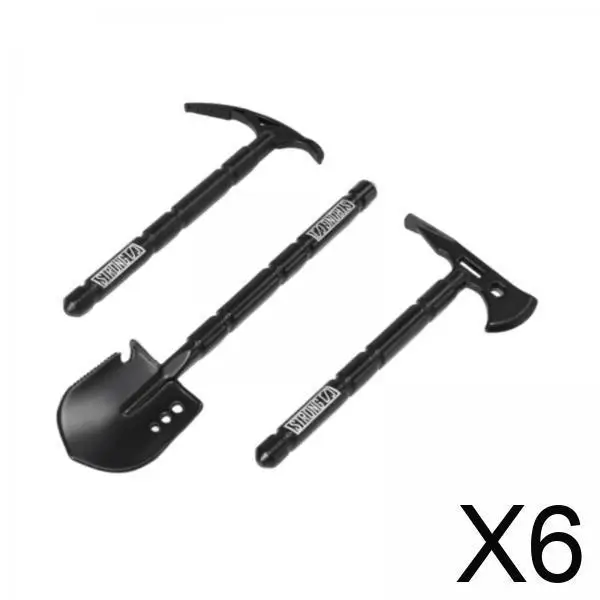 

Zinc Alloy RC Crawler Car Accessory Set Simulation Decorative Tools for 1 10 Scale Model DIY Replacement