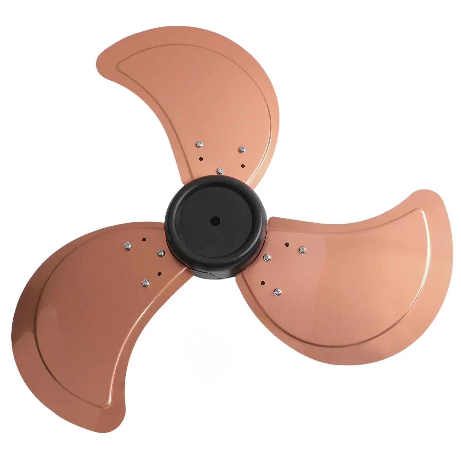 16 Inch 36cm Aluminum Fan Blades Table Fan Blades Lightweight Aluminum Low Noise Nut Cover Included High Temperature Resistance