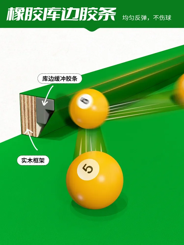 Billiards table Household indoor small billiard table Accurate training Family folding Adult practice artifact