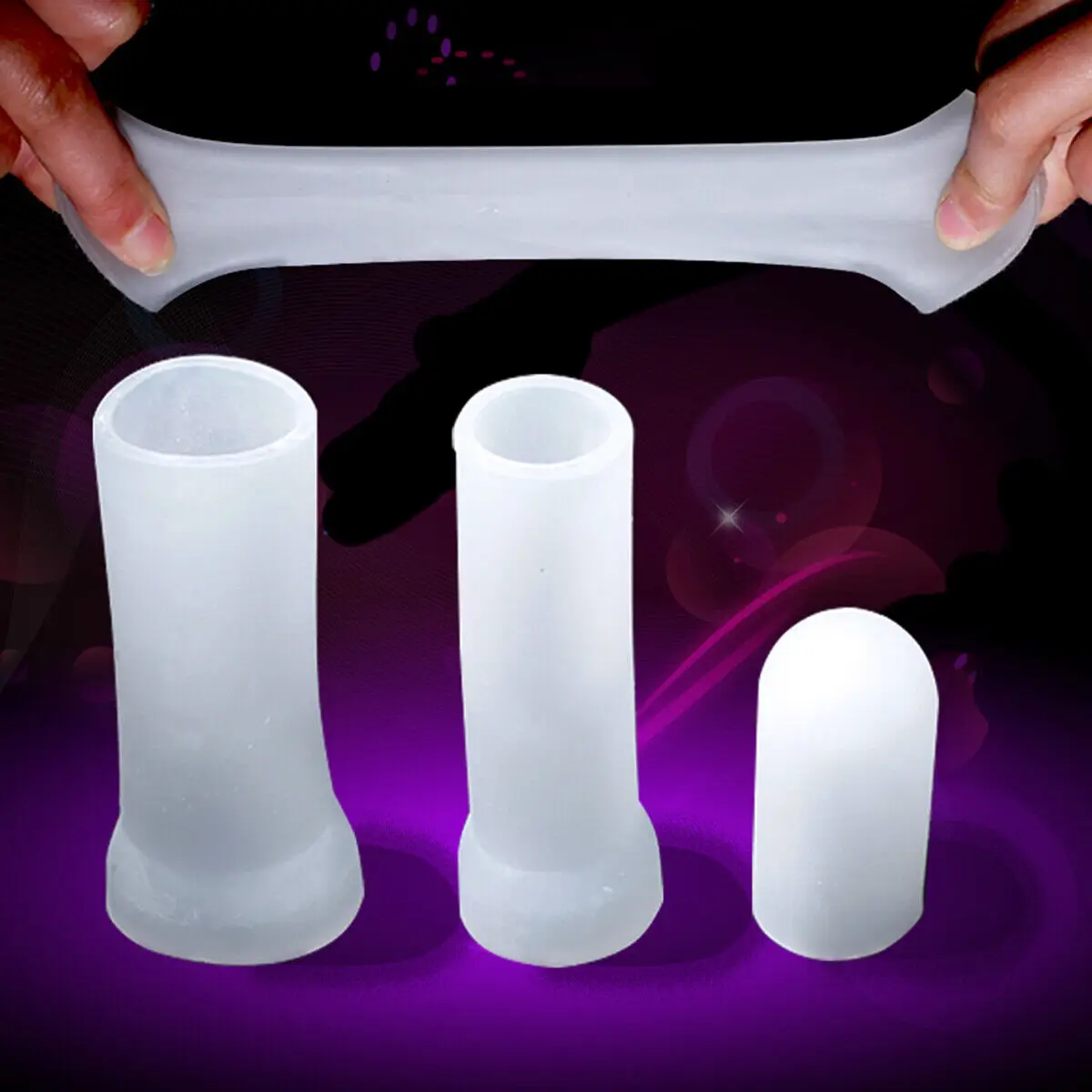 Silicone Sleeve Glans Protector Cap for phallosan penis pump/ extender/enlarge