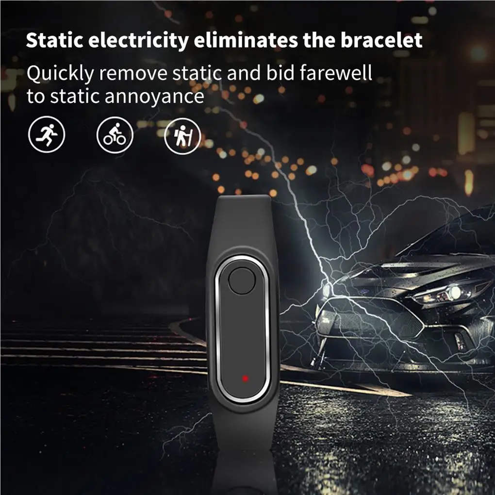 Car Anti-Static Bracelet Adjustable Wireless Body Wristband Men Women