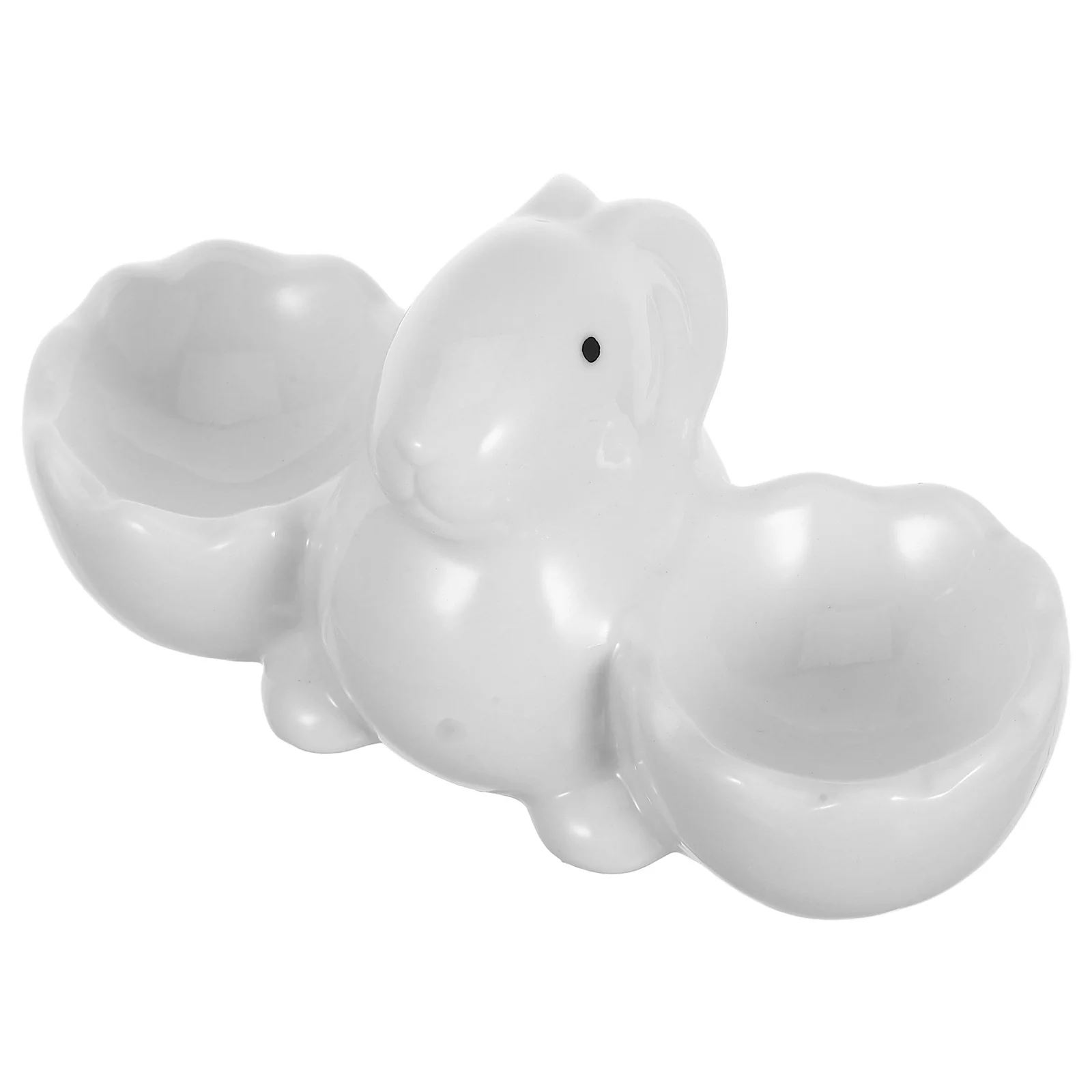 

Egg Display Holder Cup Boiled Home Decor Hard Eggs Ceramic Childrens Cups Creative Bunny