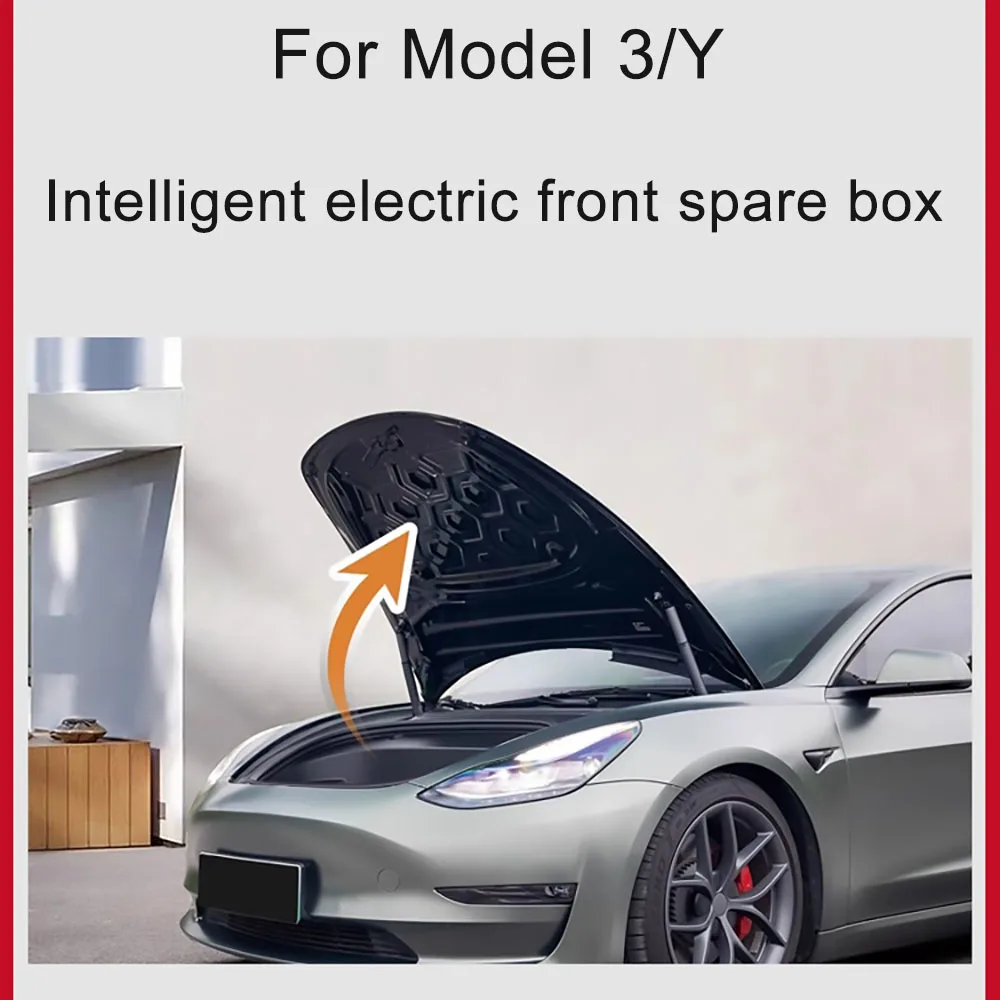 

Front Spare Box Electric Lock Soft-closing for Tesla Model 3 Y X S 2021-2023 Automatic Adsorption Easy Installation