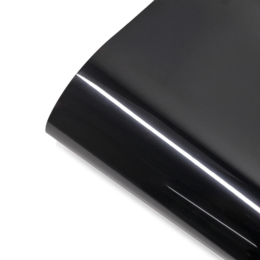 

Ultra Gloss PET Piano Black Car Vinyl Wrap Film Sticker Self Adhesive DIY Vinyl Air Release Wrapping Roll Decal Auto Accessories