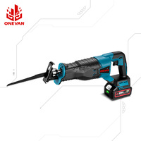ONEVAN 3000W 10000SPM Brushless Cordless Reciprocating Saw  Wood Metal Pipe Cutting Electric Saw Chainsaw For Makita 18v Battery