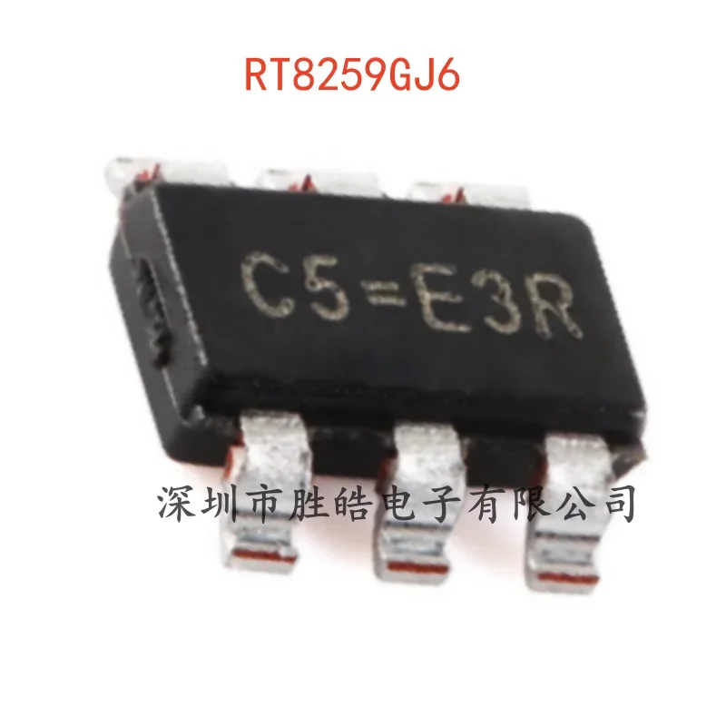 

(10PCS) NEW RT8259GJ6 1.2A 24V 1.4MHz The Buck Converter Chip TSOT-23-6 RT8259GJ6 Integrated Circuit