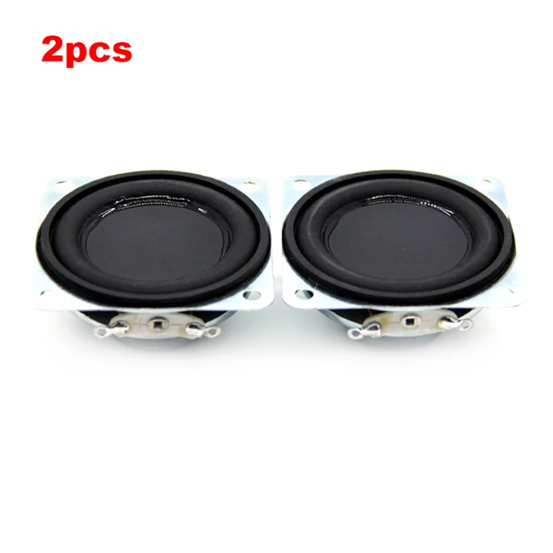 2Pcs Audio Speaker 4Ω 5W 45mm Full Range Loudspeaker DIY Sound Mini Speaker for Home Theater