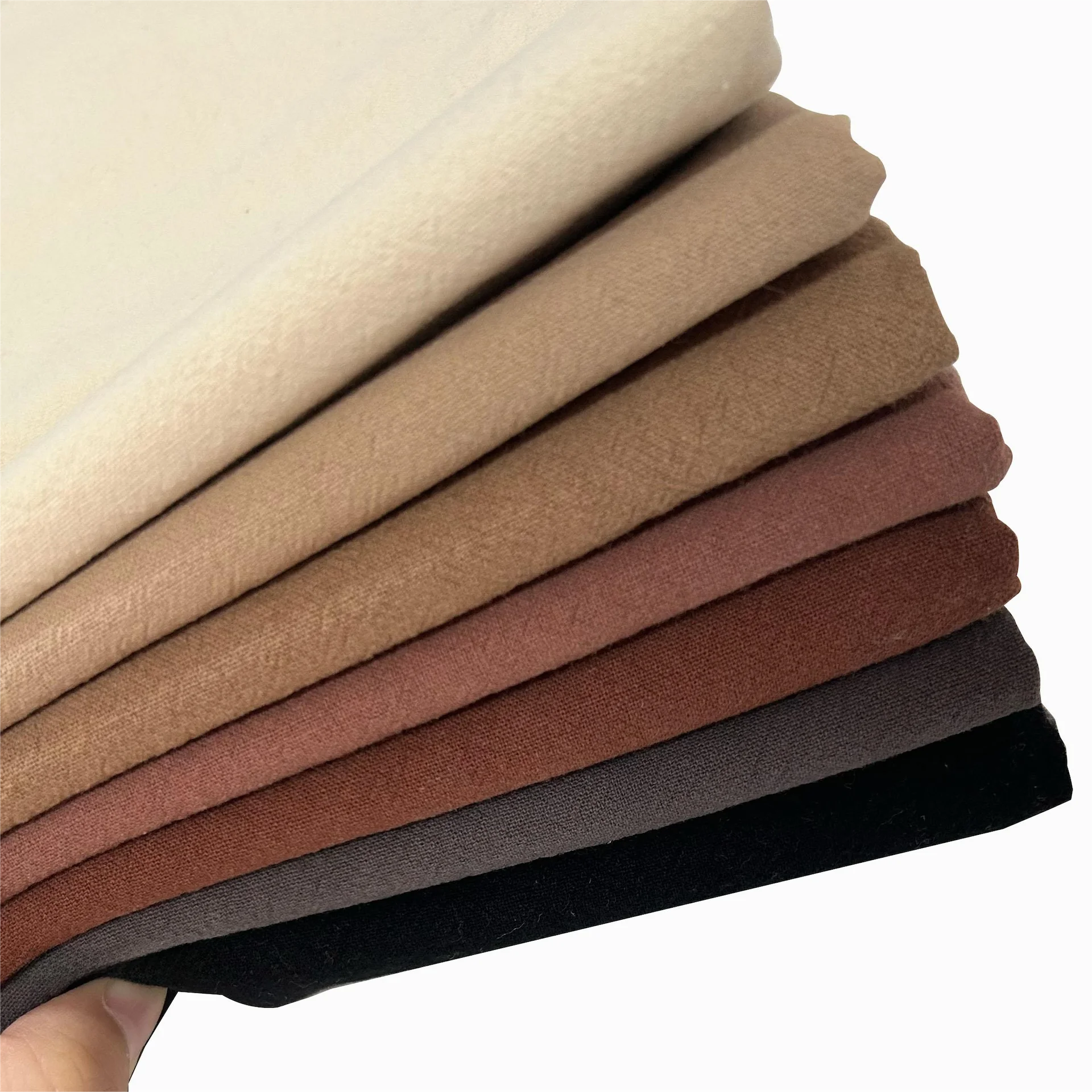 

50x140cm Japanese-Style Plain Wild Cotton Pre-Dyed Washed Cotton Fabric/Diy Pure Cotton Lining