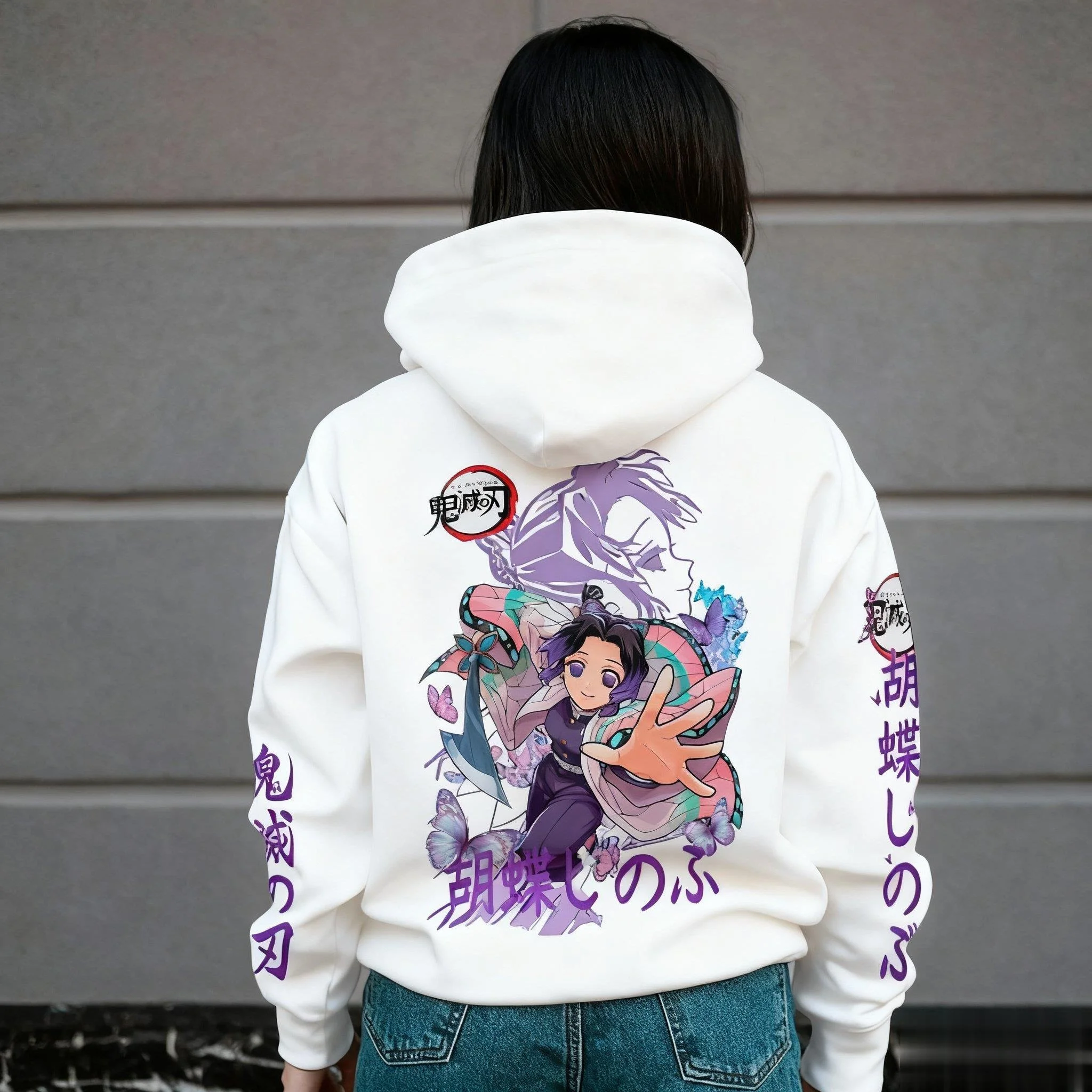 

Unisex Demon Slayer Kimetsu No Yaiba Anime Hoodie Sweatshirt Women Men Pullover Casual Streetwear