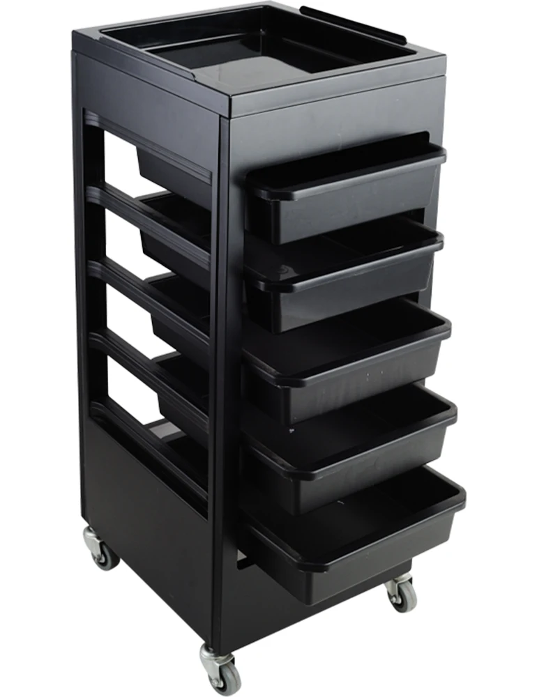 

Hot New Promotion on Durable Portable Beauty Hair Salon Trolley Multi-Purpose Hairdressing Cart for Styling Tools