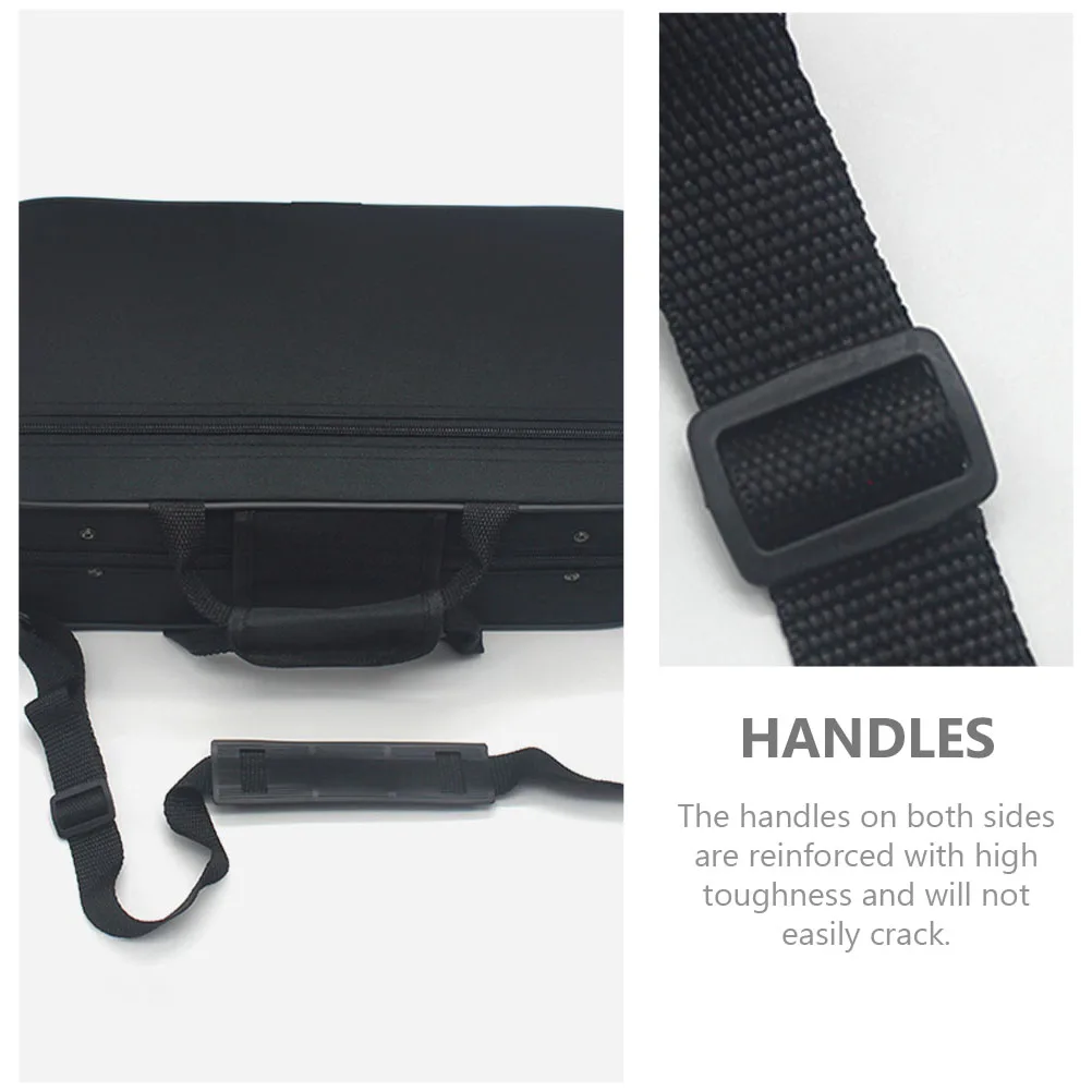 

Carrying Case with Shoulder Strap Padded Clarinet Water Proof Bag for Black Canvas Acoustic Gig