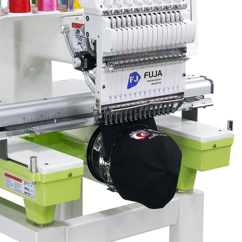 High Speed FJ-1501CS Computerized Embroidery Machines For Flat Logo Stitch