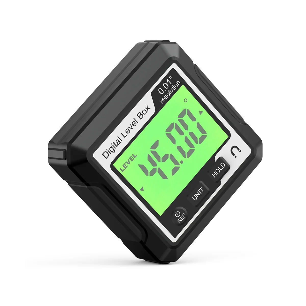 Digital Electronic Level Digital Angle Fnder 90°Magnetic Inclinometer Protractor Precision Level Box Black