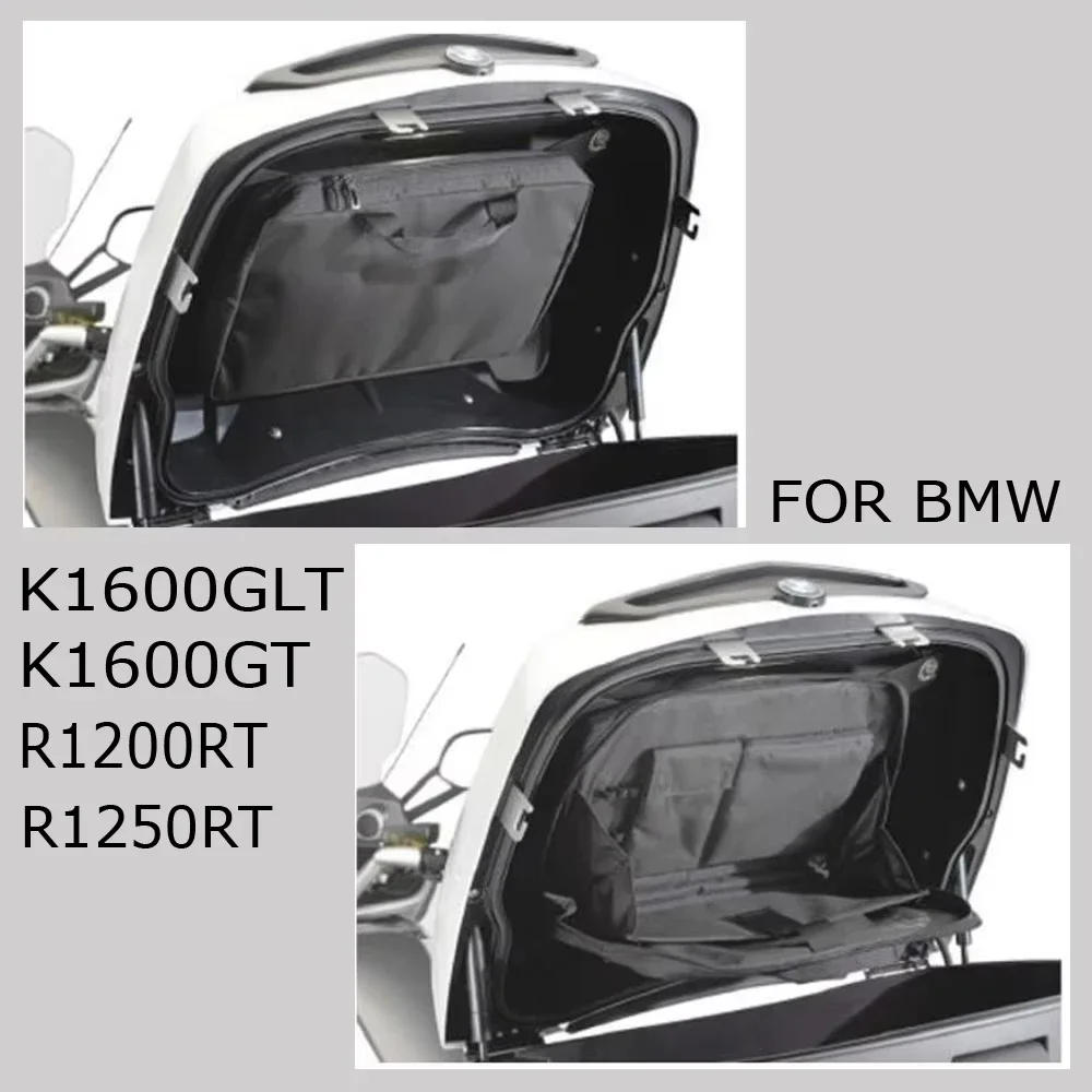 FOR BMW K1600GT K1600GTL R1250RT R1200RT LC 2021 2019 2018 Black Tour Pak Motorcycle Organizer Lid Storage Bag