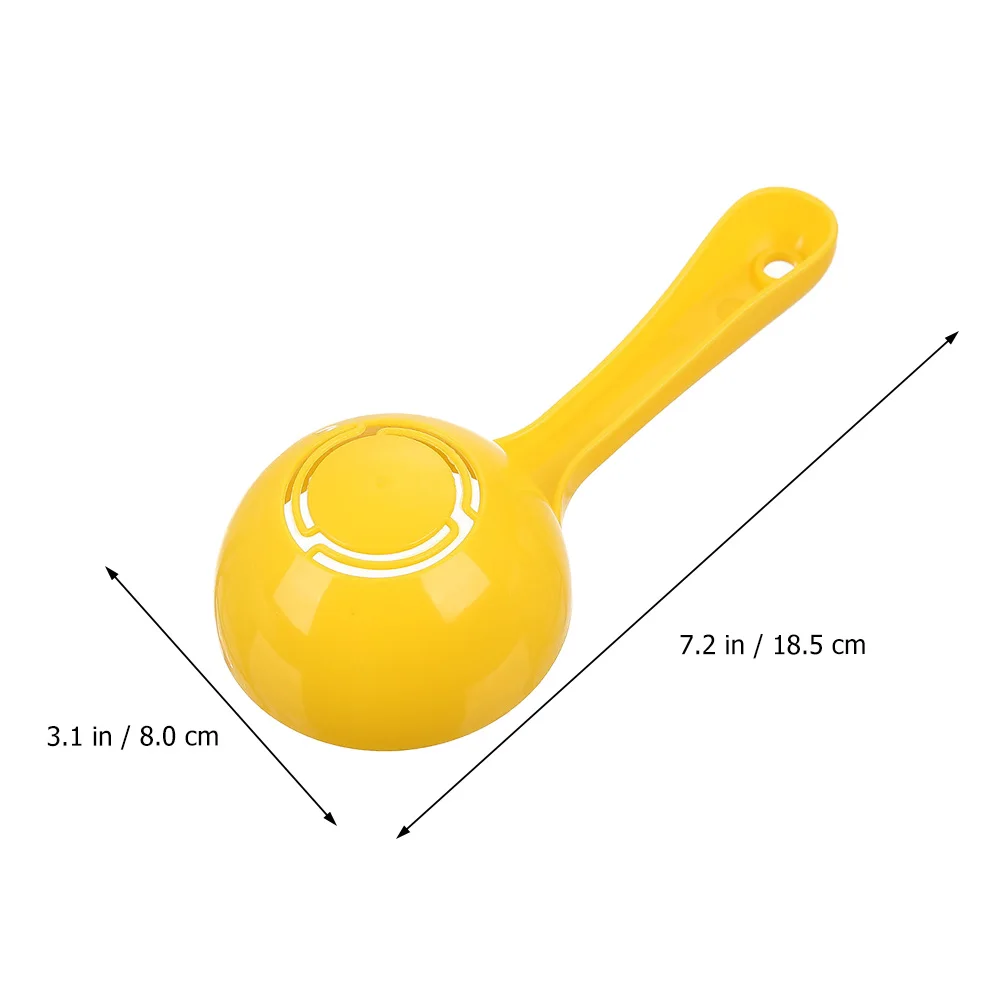 

2Pcs Semicircular Spoon Plastic Spoon Non Stick Easy Clean Plastic Rice Scoop Shovel Rice Spoons Kitchen Sushi