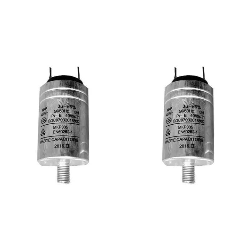 A69T 2X Запчасти для посудомоечных машин: Алюминиевый корпус, конденсатор MKP-3UF 450VAC