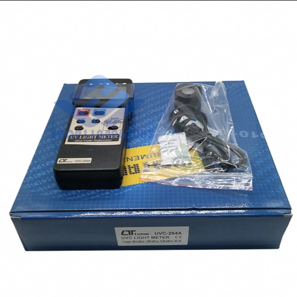 UVC-254A LUTRON  UVC Light Meter Lux Meter with RS-232/USB Ultra-violet Irradiance 254 nm