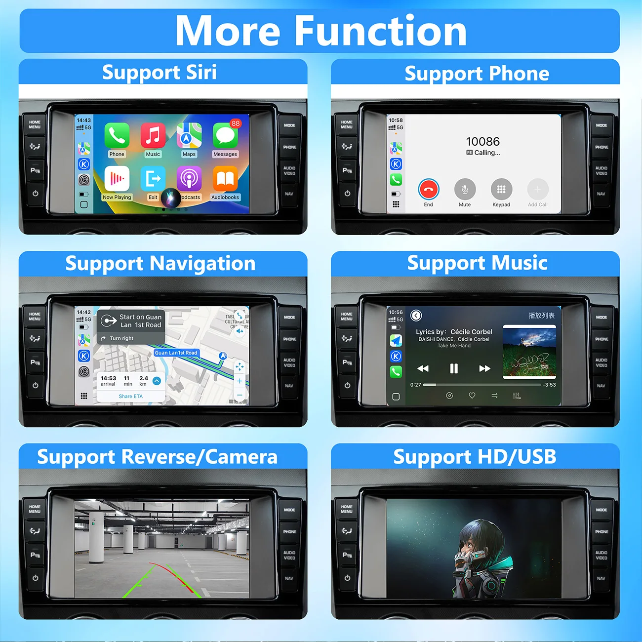 Carplay اللاسلكي لنظام لاند روفر هارمان جاكوار F-Type XJ XJL 2016-2019 أندرويد السيارات مرآة لينك AirPlay الملاحة CMS YT #4