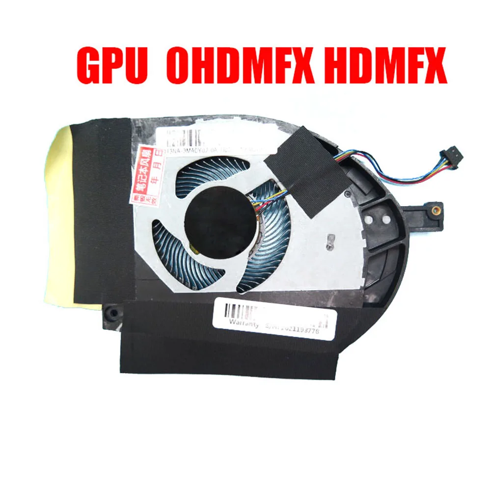 Laptop GPU Fan For Alienware M17 ALW17M M17 R1 0HDMFX HDMFX DFSCK324162A20 FLF8 DC12V 1A 1323-018Y000 New