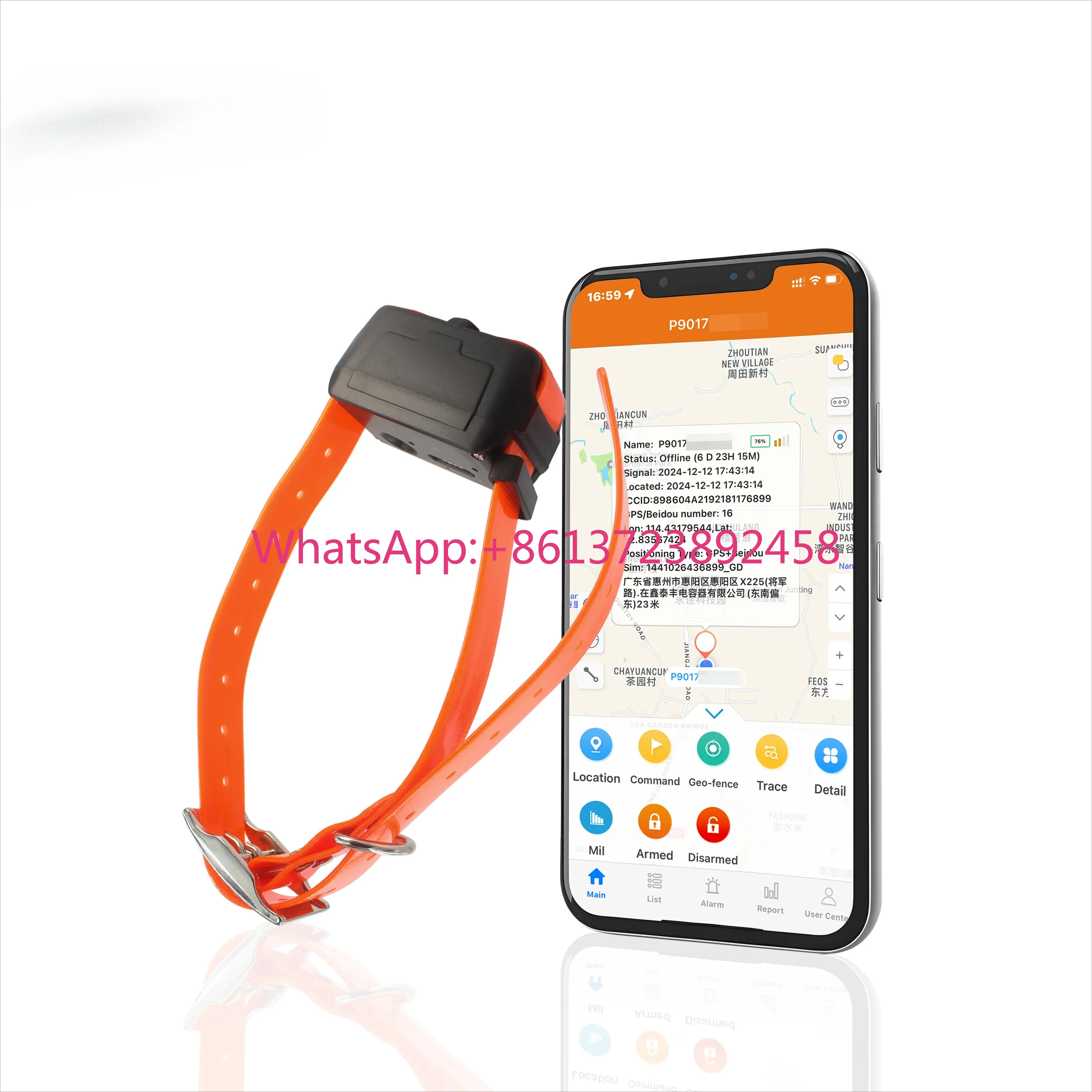 Livestock Locator GPS Tracker 4G Collar Pet IP67 Waterproof Animal Remote Listening Hunting Dog Tracking GPS Collar