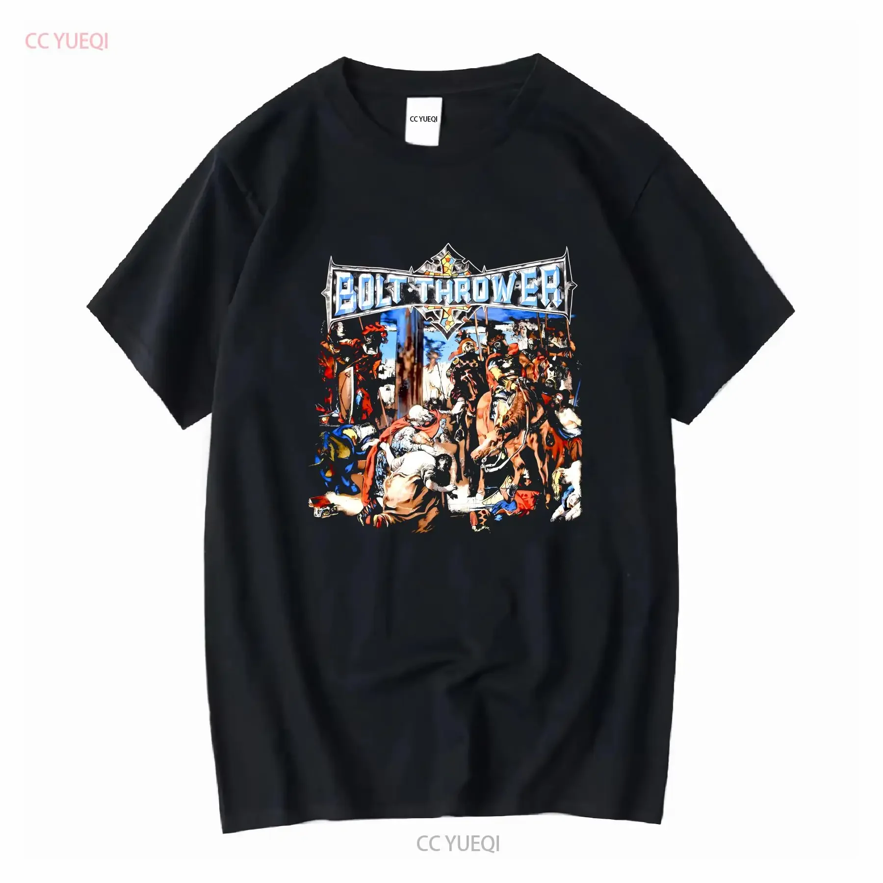 Vintage 1992 Bolt Thrower T Shirt Medium Original long or short sleeves vintage Washed Top For Everyday Wear homme graphic