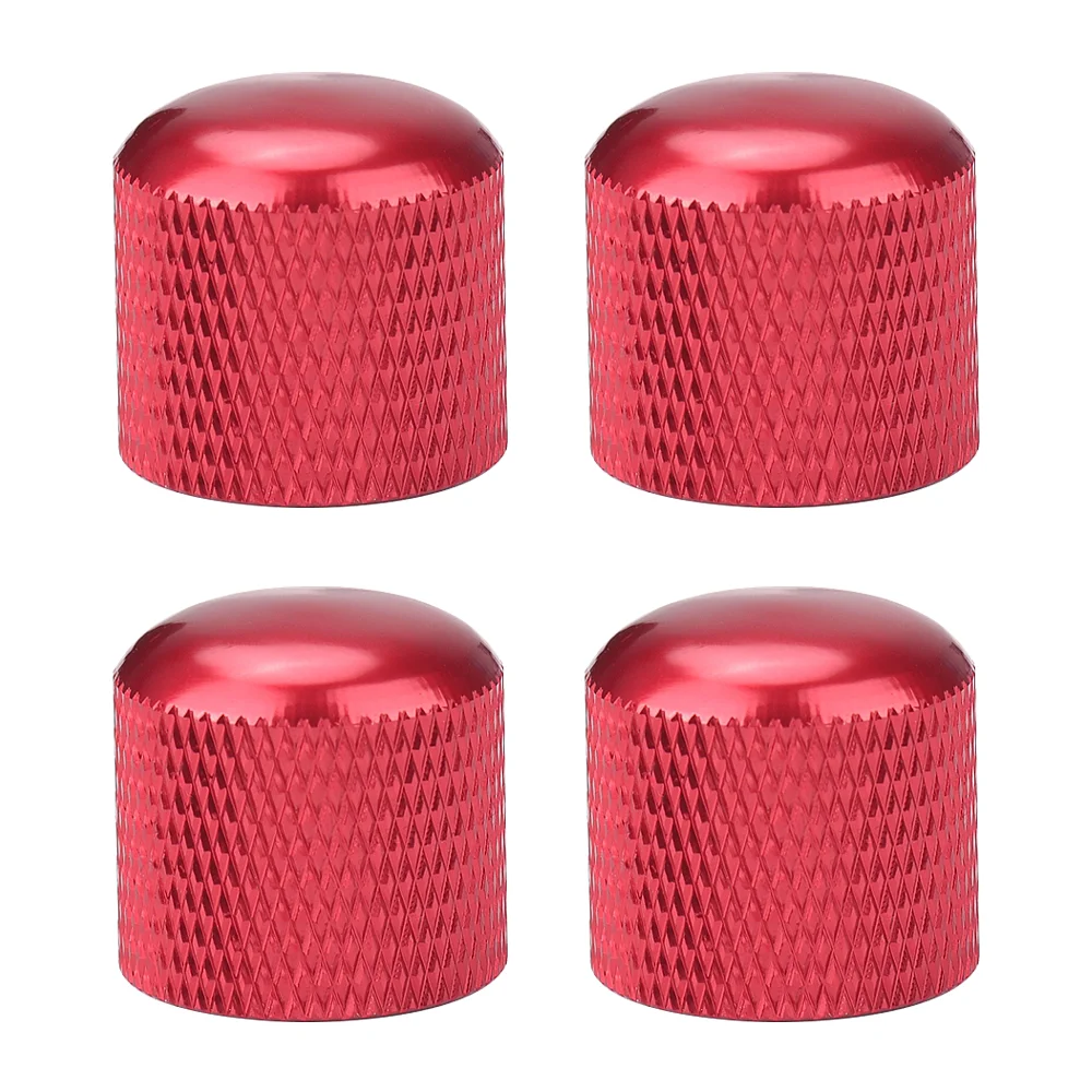 3 stücke/4 stücke Gitarre Knöpfe Metall/Kunststoff 6mm Dome/Flat Top Tone Gitarre Volume Tone Knöpfe top Control Knöpfe Für Elektrische Gitarre Bass – Detail 10