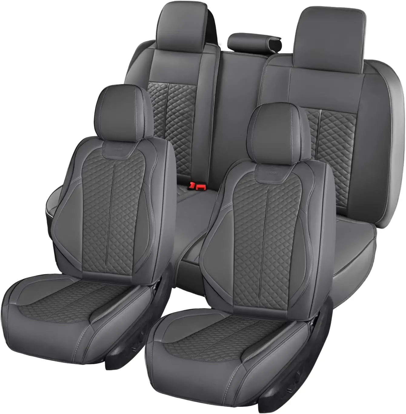 

Car Seat Covers Full Set, Leather Covers 5 Seats, Automotive Covers, Waterproof Driver Covers Universal