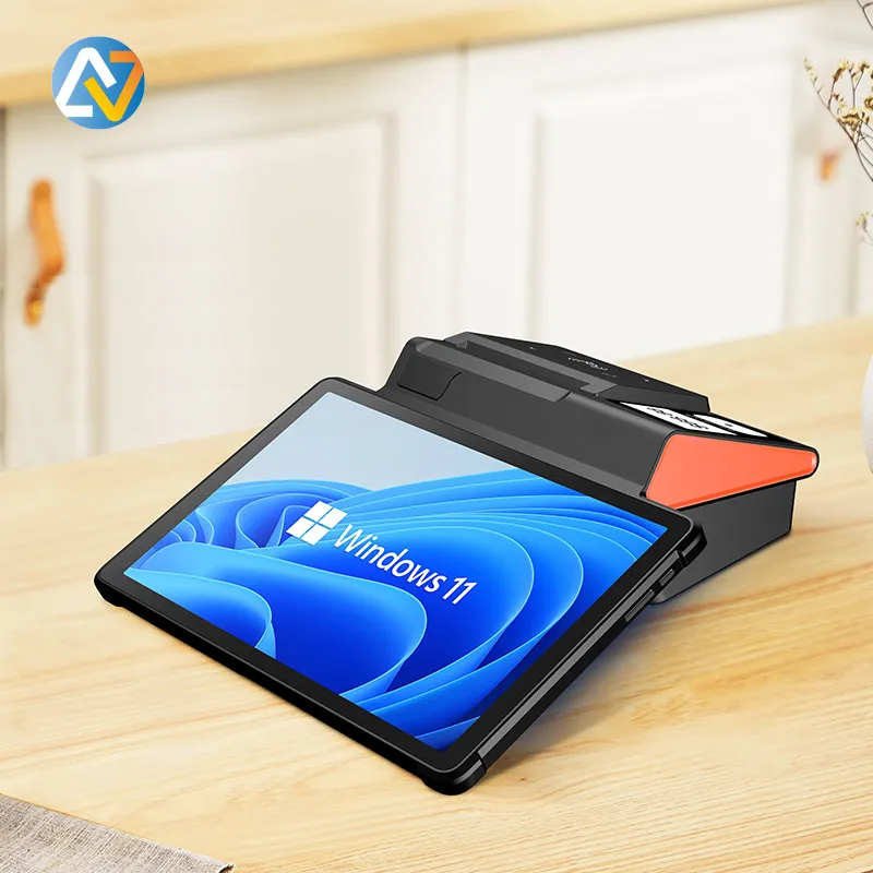 NORYOX NB11W POS محطة شاشة تعمل باللمس المدمج في 1D/2D ماسح الباركود جديد 4G اللاسلكية واي فاي BT طابعات المساعد الشخصي الرقمي المحمولة ويندوز 11 #1