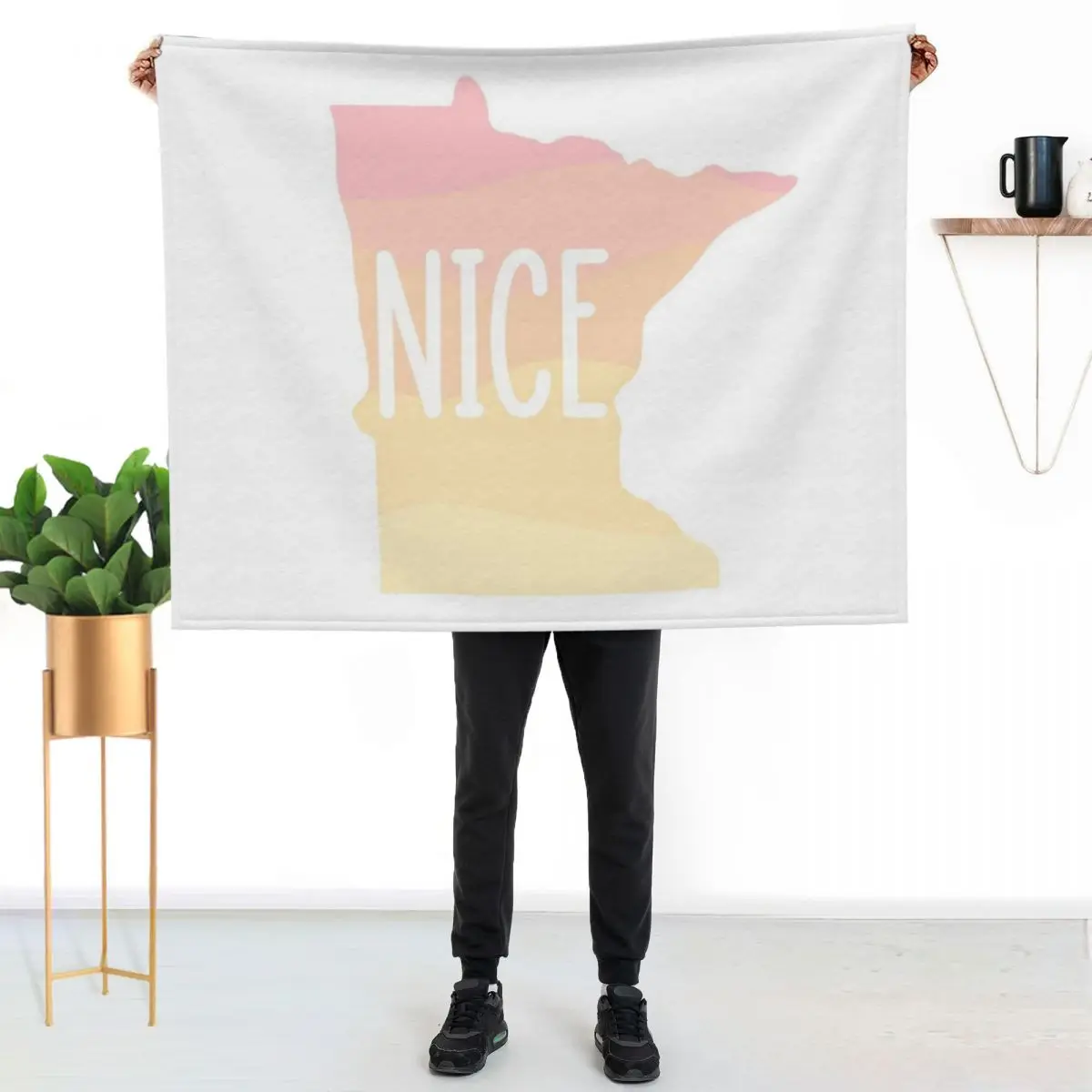 Minnesota nice Throw Blanket halloween Fashion Sofas manga Multi-Purpose Soft Big Bed Fashionable Blankets