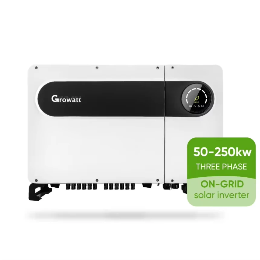 Hot Sale Solar Ongrid Inverter MAX150KTL3 150kw on Grid Solar Inverter 100 kw ’Growatt Solar Conversion Kit for Inverter