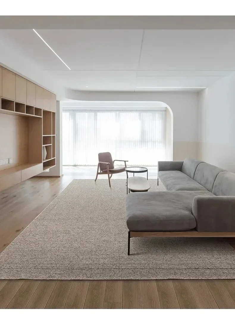 

Ковер для гостиной, новый, импортированный из Индии, из чистой шерсти ручной работы, японский плед для дивана или кровати.