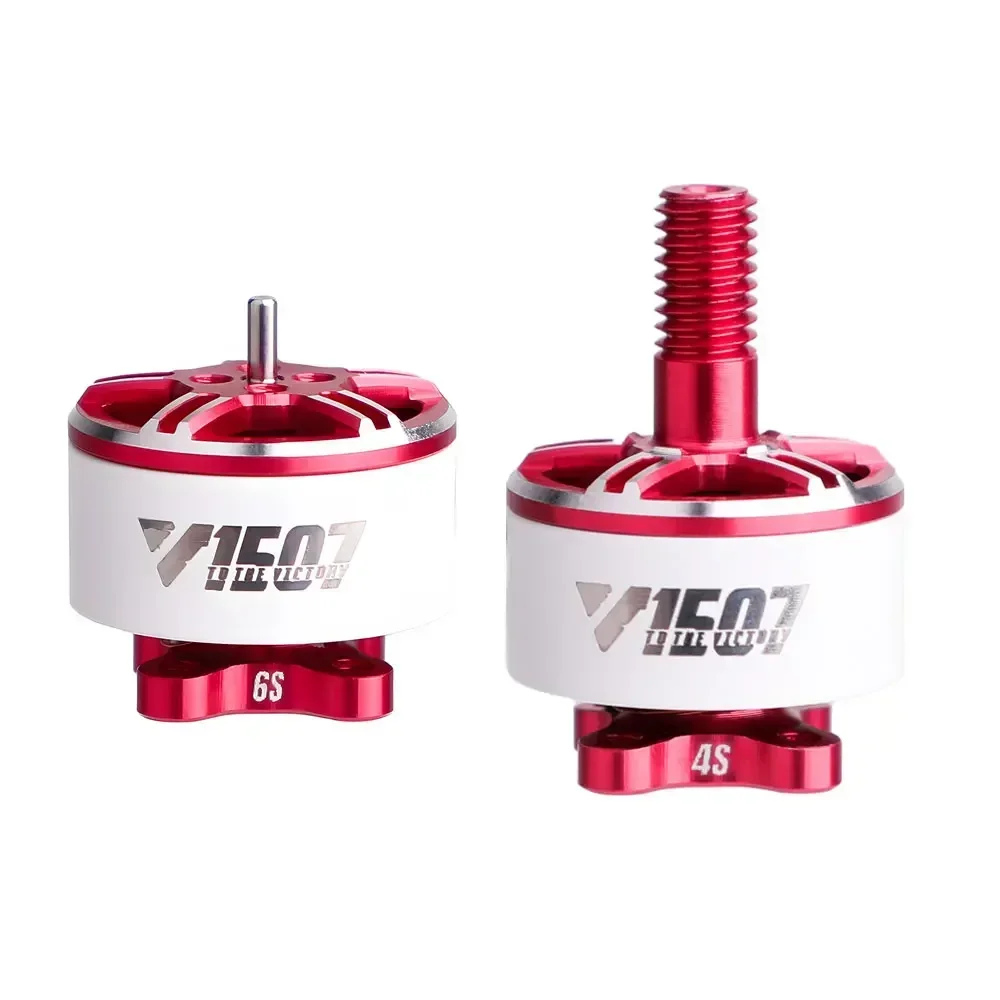 T-MOTOR VELOX V1507 Brushless Motor 2700KV 4100KV 4S 6S 1.5mm 5mm  Shaft Big Thrust For 3 Inch FPV Freestyle Drone