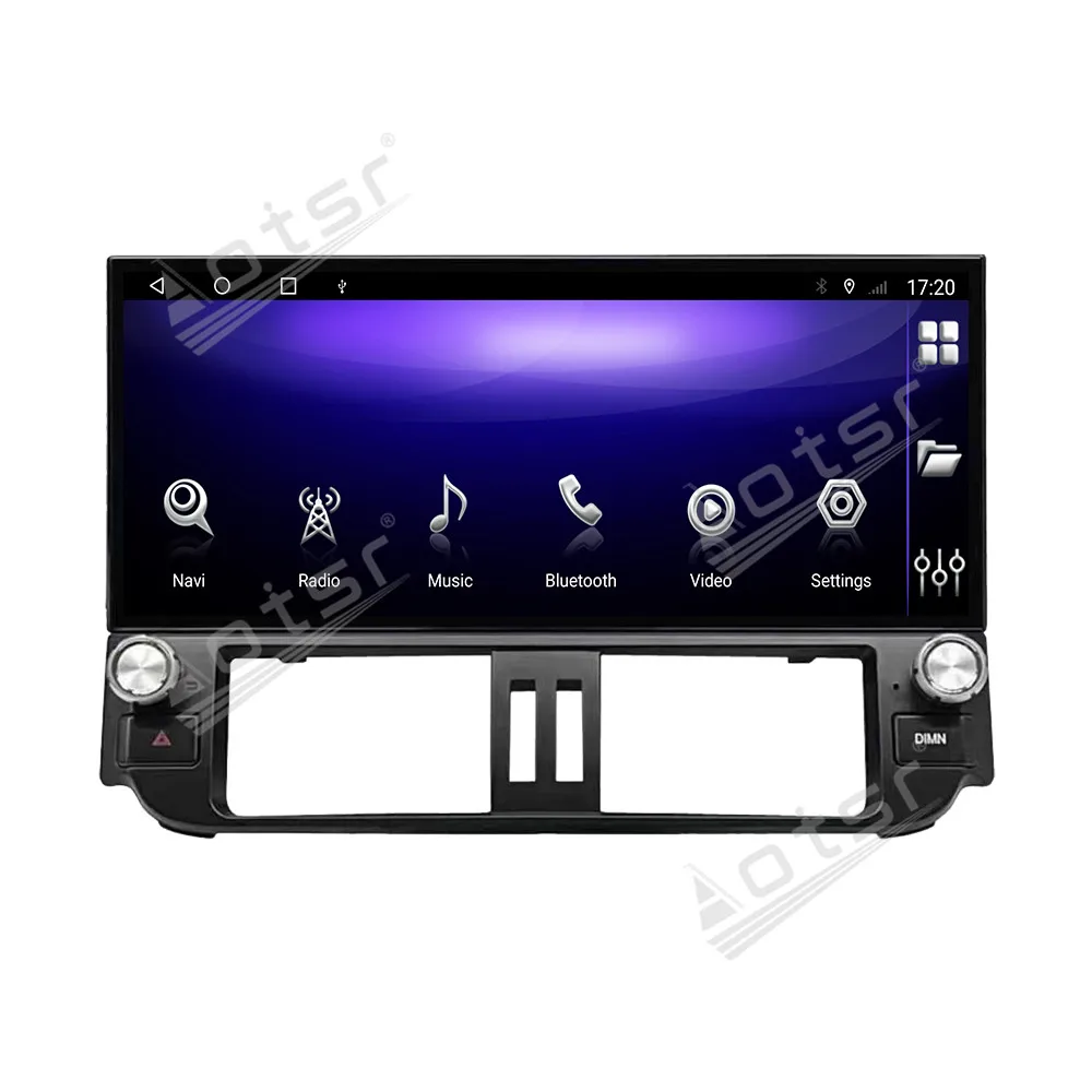 12.3 Inch  Auto Touch Screen For Toyota Land Cruiser Prado 2010-2013 Car Stereo Radio Carplay Multimedia Player GPS Navi Vehicle