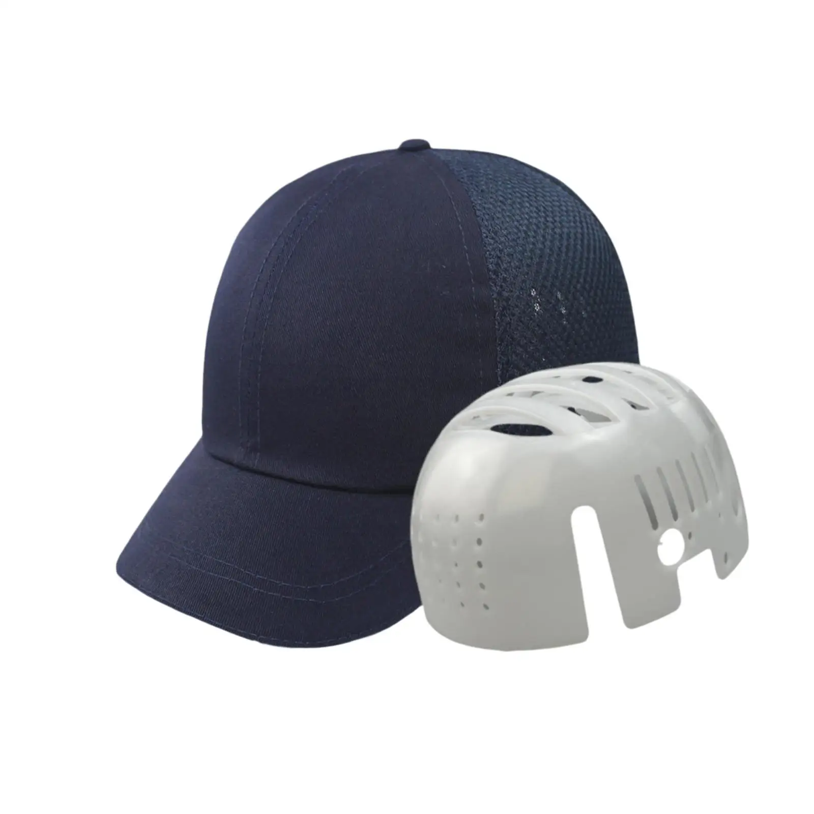 Safety Bump Cap Adjustable Versatile Shockproof Head Protection Hard Hat Baseball Cap for Workshop Workplace Outdoor Factory