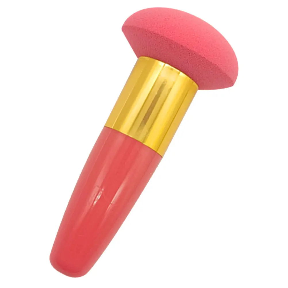 Esponja de base suave, mango de esponja en polvo, esponja de mezcla duradera, herramienta de maquillaje para aplicación de corrector facial